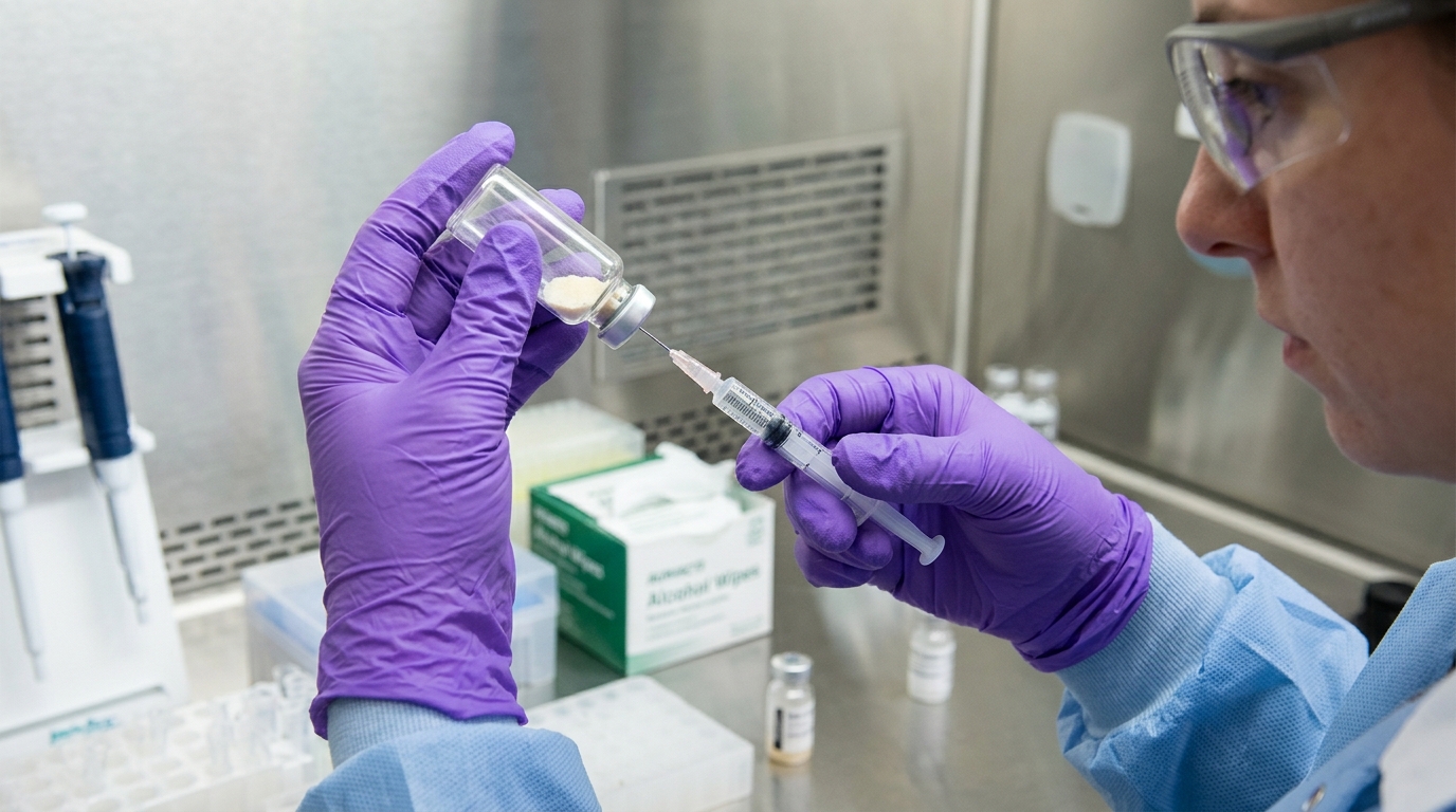 Peptide Calculator reconstitution step by step